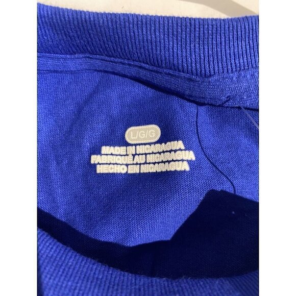 Super Bowl 2022 LVI Champions Los Angeles Football Go LA Rams Large T-Shirt NWT - Picture 3 of 6